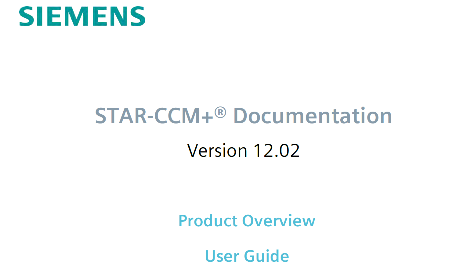 Star-ccm帮助文档(英文原版)